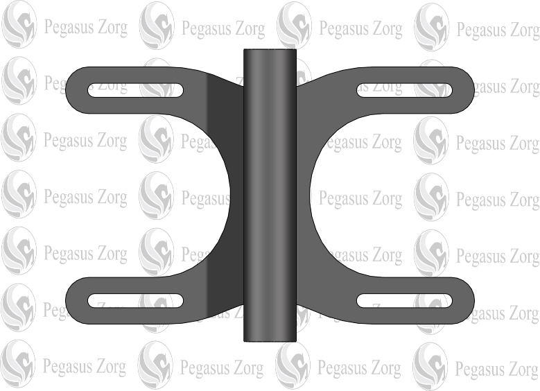 Werkbladhouder met H-plaat, 19mm - Afbeelding 3